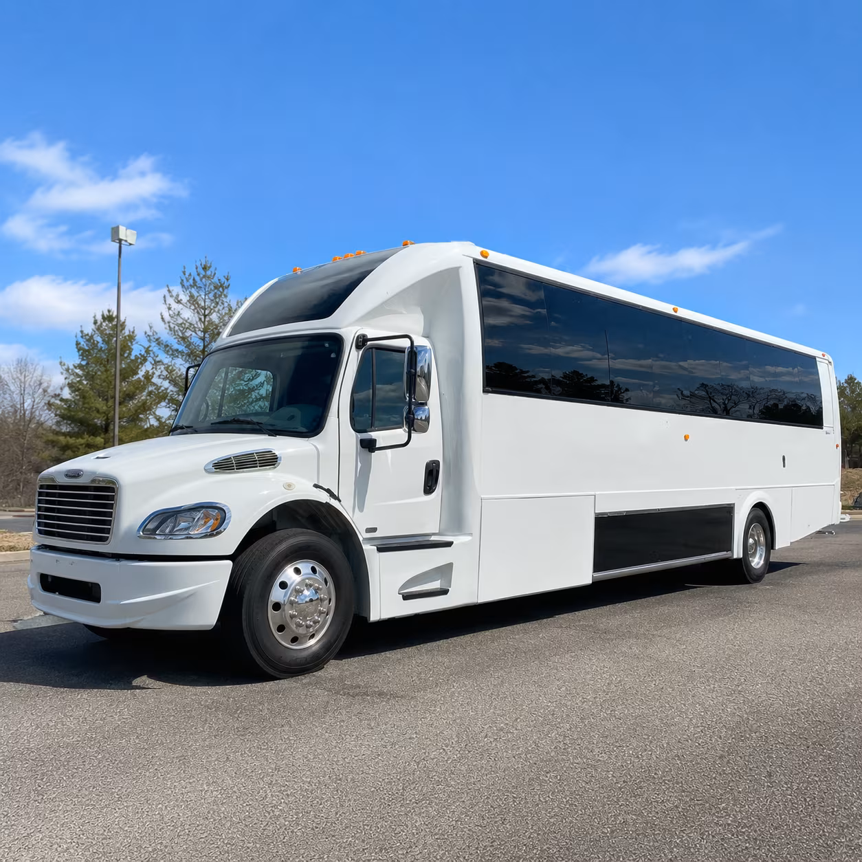 el monte concert party bus rental