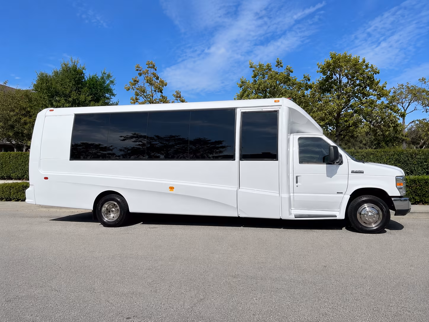 el monte corporate event transportation onboard seating