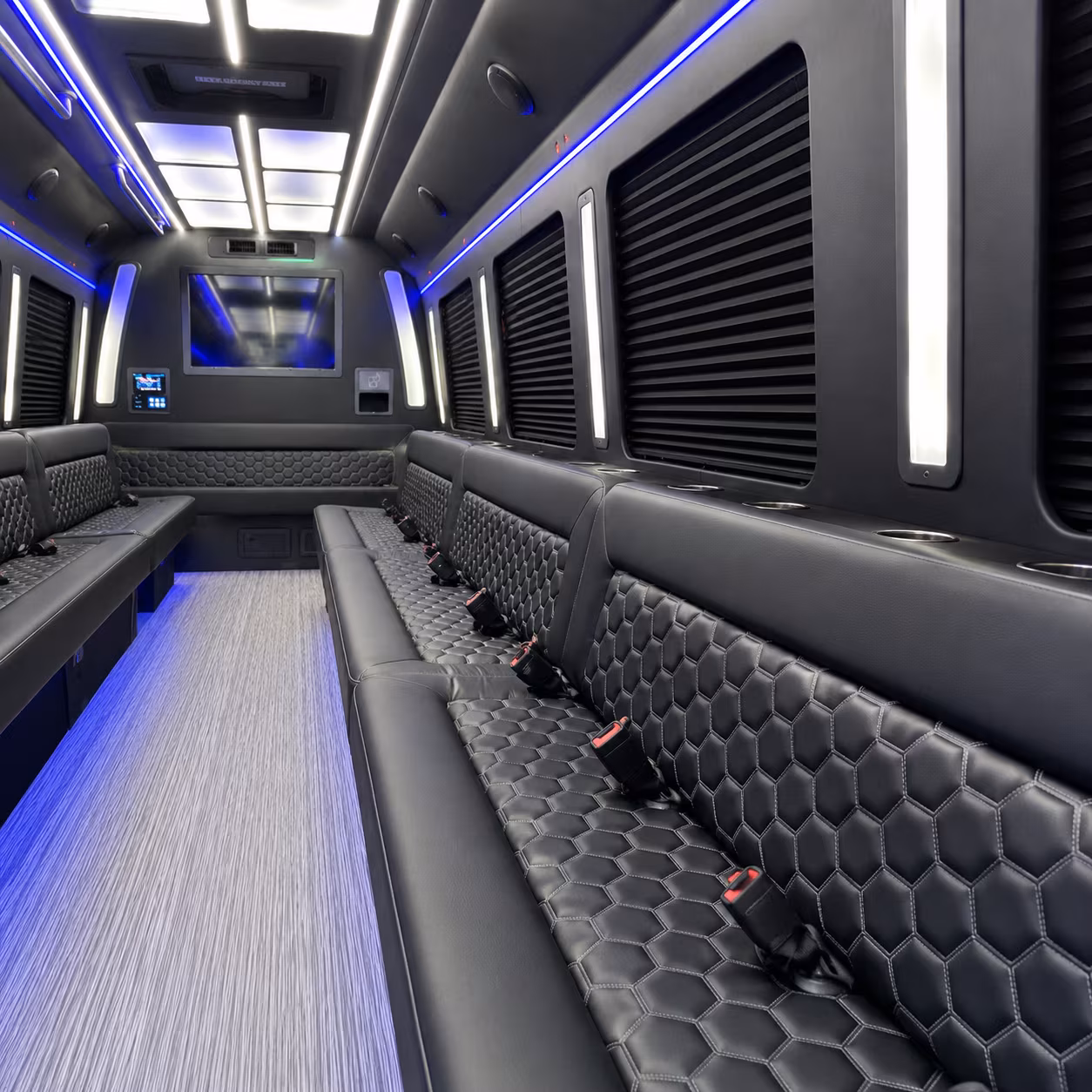 el monte corporate party bus rental