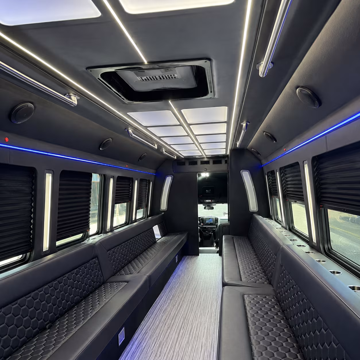 get a party bus that matches your prom night vision